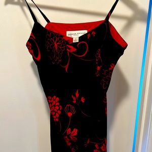 Donna Rocco Women’s Black and Red Dress size 4